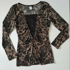 Venus Sexy lace detail top